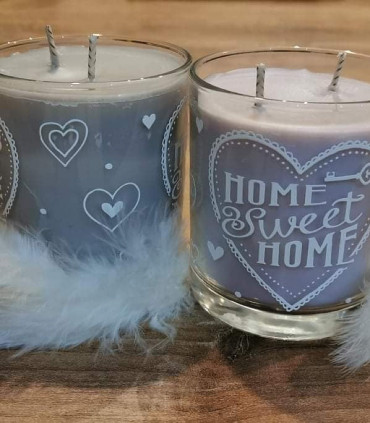 Cire de Soja - Bougie coulée