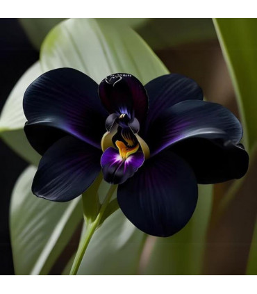 Orchidée noire