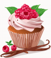 Cupcake Framboise