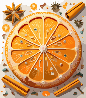 Oranges épicées
