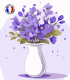 Bouquet de violettes