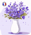 Bouquet de violettes