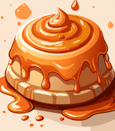 Caramel gourmand